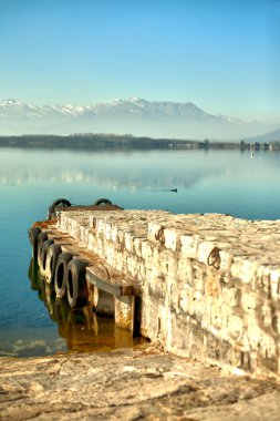 panoramik viverone Göl Manzaralı