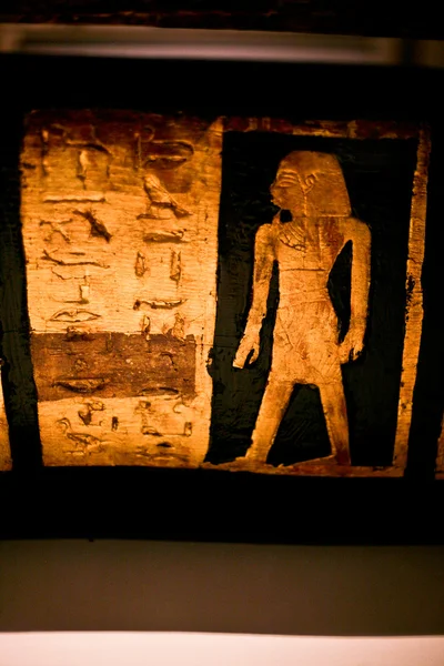 Турин Єгипетський музей — стокове фото