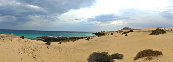 Vista panorâmica da ilha de Fuerteventura — Fotografia de Stock