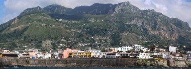 Forio panoramic view, Ischia clipart