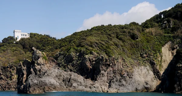 Vue panoramique de l'île d'Ischia, Italie — Photo