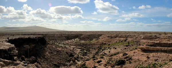 Deserto na Ilha Fuerteventura — Fotografia de Stock