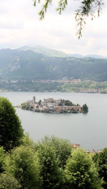 Orta saint giulio Adası, novara