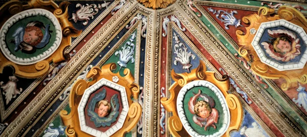 Målning i sacro monte av orta, Italien — Stockfoto
