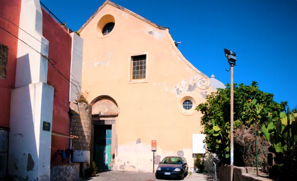 프로 치 다 섬, 나폴리에서에서 미 미 셀 교회 — 스톡 사진