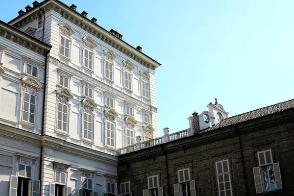 Torino, Det kongelige palass – stockfoto