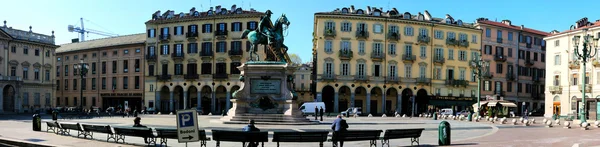 Turim, Piazza Carlo Emanuele II — Fotografia de Stock