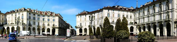 Turyn, piazza vittorio veneto — Zdjęcie stockowe