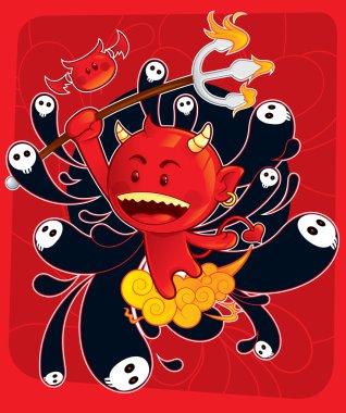 Devil's son clipart