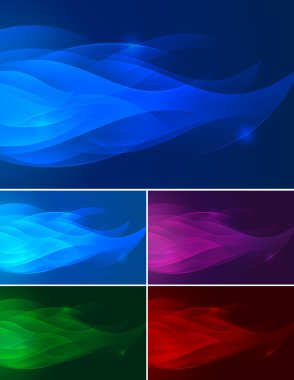 Abstract background - flame clipart