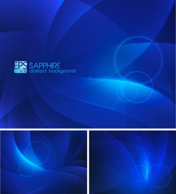 Sapphire abstract background clipart