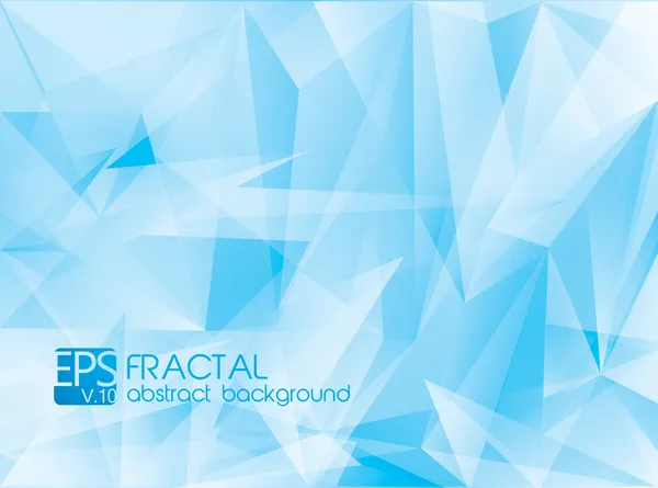 Fractal Abstract Background — Stock Vector