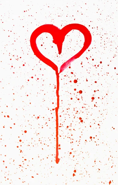 Abstraktní symbol "srdce" — Stock fotografie