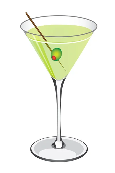 Martini vector Stockillustratie