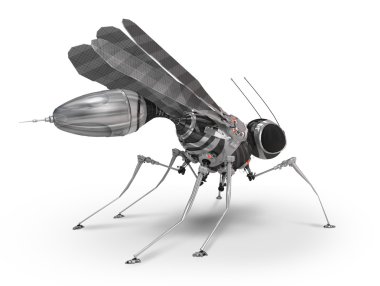 Cyber mosquito clipart