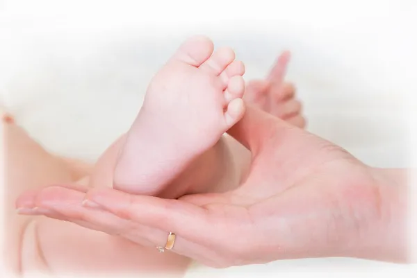 stock image Little feet. part of body