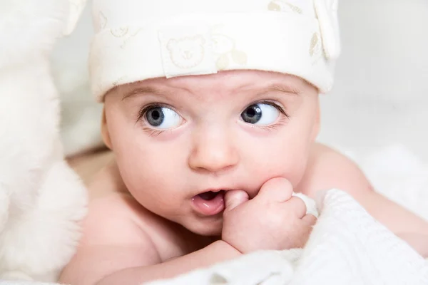 Cute little kid. close-up — Stock Photo, Image