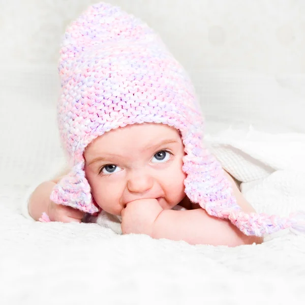 stock image Cute little kid. close-up