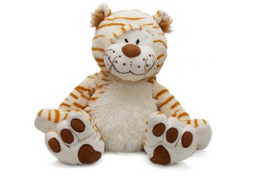 Stuffed toy tiger clipart