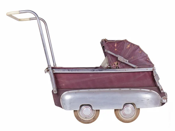 Gammal barnvagn — Stockfoto