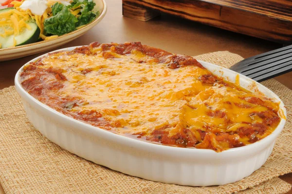 Taco casserole Royalty Free Stock Photos