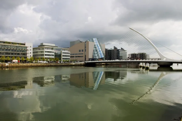 Beckett Bridge In Dublin — Stock Photo, Image