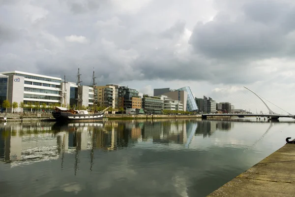 Paisaje de la ciudad de Dublín — Foto de Stock