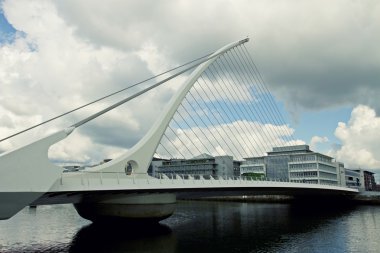 Beckett Bridge In Dublin clipart