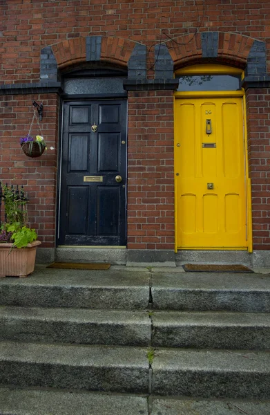 Porte tipiche di Dublino — Foto Stock