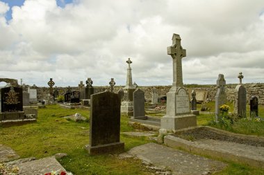 Historic Ireland Cemetery clipart