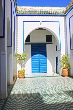 Marakeş'te Bahia palace