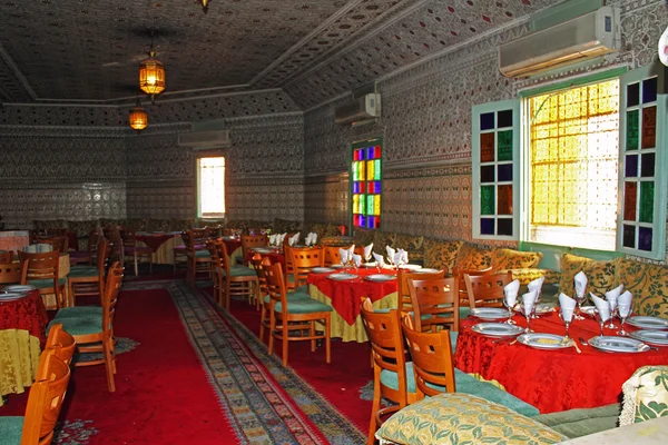 stock image Moroccan restaurant, Marrakech