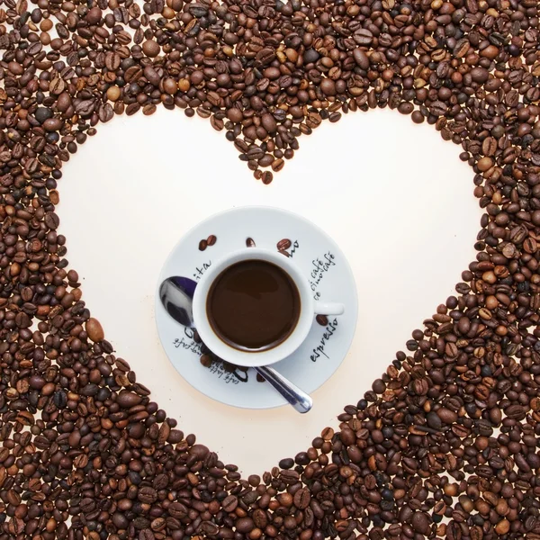 I love coffee — Stock Photo, Image