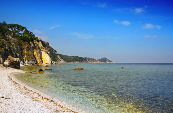 A praia da Ilha de Elba — Fotografia de Stock