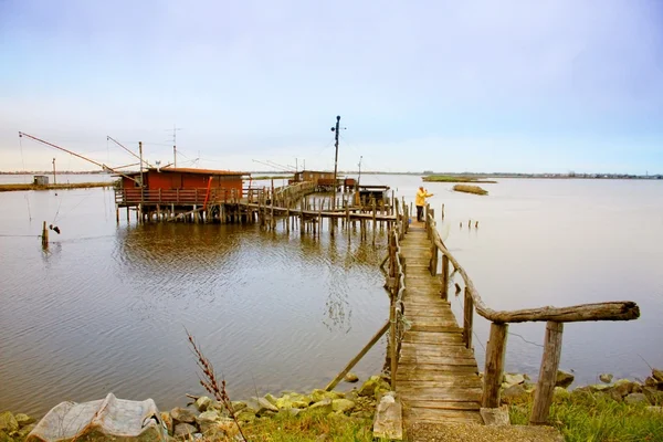 Dalar i comacchio — Stockfoto