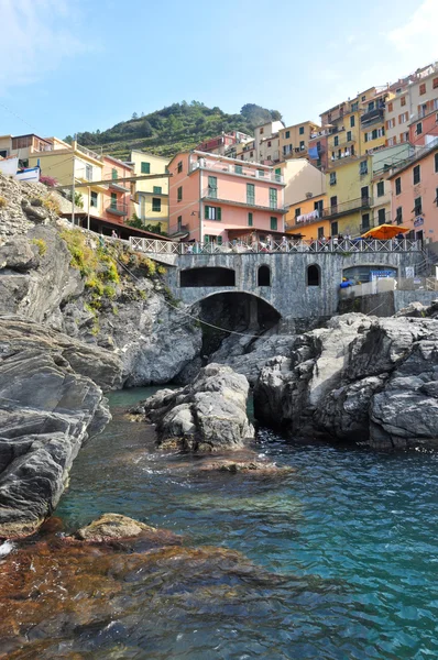 Город Манарола, Cinque Terre — стоковое фото