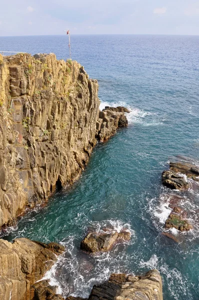 The cliff of Manarola, Cinque Terre — Stock Photo, Image