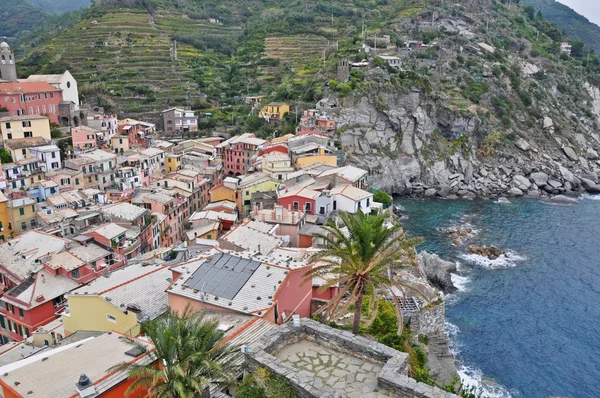 Paesaggio delle Cinque Terre, Liguria — Foto Stock
