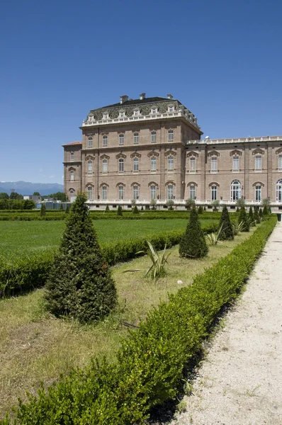 Venaria Royal view from the gardens — стоковое фото