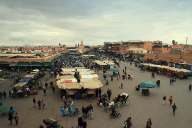 Jemaa el fna Meydanı Marakeş, Fas