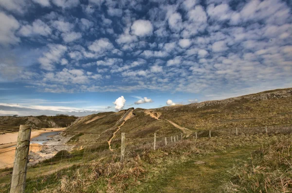 Walijski-wybrzeże — Zdjęcie stockowe