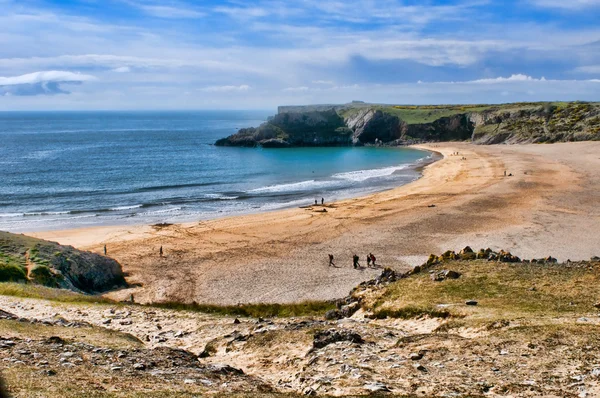 Walesiska kustlinjen — Stockfoto