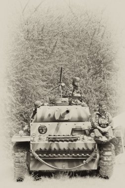 WW2 Alman panzer tank