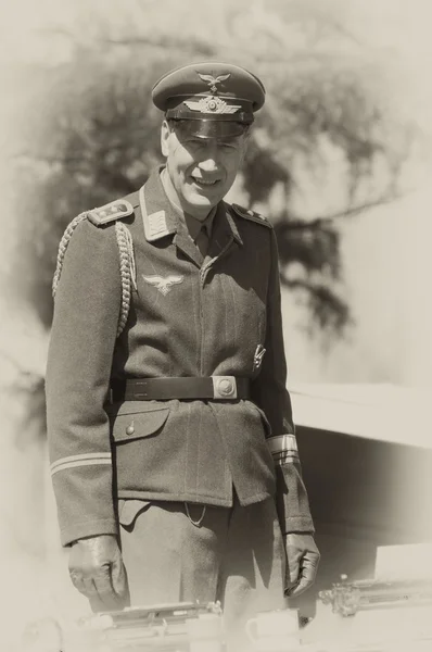 WW2 Duitse officier — Stockfoto