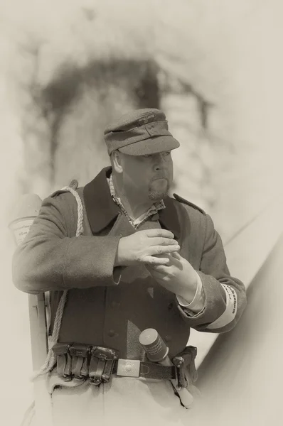 Ww2 deutscher Soldat — Stockfoto