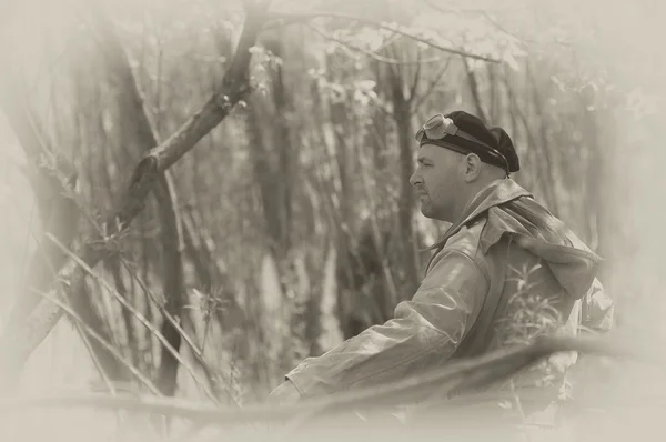 WW2 asker — Stok fotoğraf