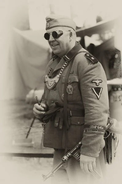 WW2 Alman soldier — Stok fotoğraf