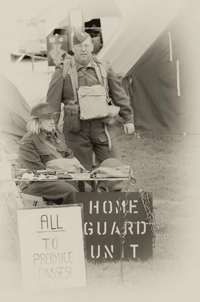 Brytyjscy żołnierze WW2 — Zdjęcie stockowe