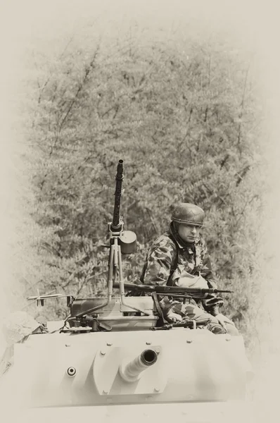 WW2 tanque Panzer alemán — Foto de Stock