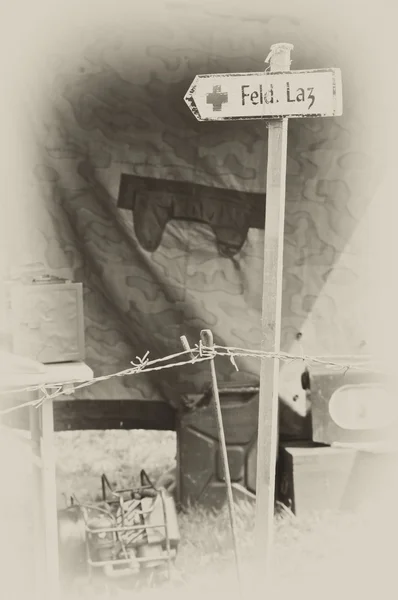 WW2 Ejército alemán signo de campo —  Fotos de Stock